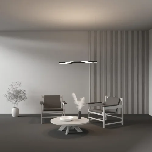 Радиусный профиль 35x35 Twist 180° черный (Черный) - фото 6