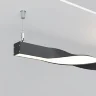 Радиусный профиль 35x35 Скрученный 180° черный (Черный) ALM-3535R-B-T-180°-0.5M - фото 7