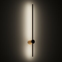 Бра 800 мм, 3000К, IP20,7 Вт, матовое золото, Denkirs DK5012-SG