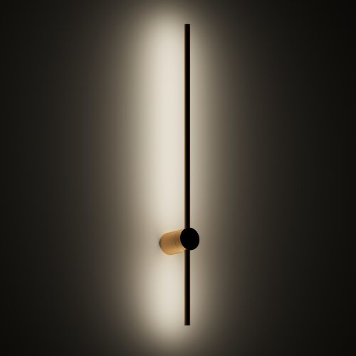 DK5012-SG Бра 800 мм, 3000К, IP20,7 Вт, матовое золото. Фото 2