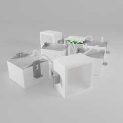 Светильник WOLTA PRO ГАЛАКТИКА ДВО10-54-052-3К-Б с БАП ЕМ3 Микропризма