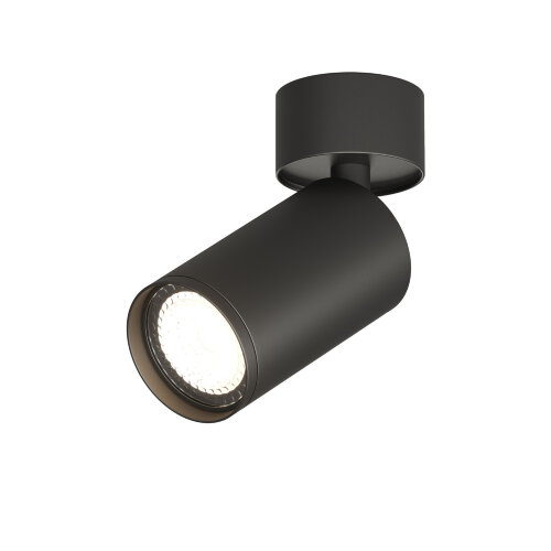 DK2029-BK Светильник накладной IP 20, 50 Вт, GU10, черный, алюминий.