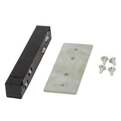 UBX-MM11-35 BLACK Коннектор для магнитных шинопроводов.35мм, Прямой, Внутренний, Черный