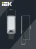 Светильник светодиодный ДКУ 1011-75Ш 5000К IP65 консольный IEK LT-DKU1-1011-075-50-K03 - фото 6