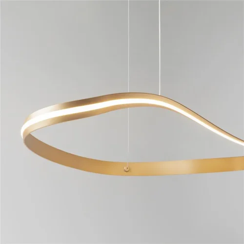 Подвесной светильник Plons 3000К 34Вт (Латунь) - фото 2