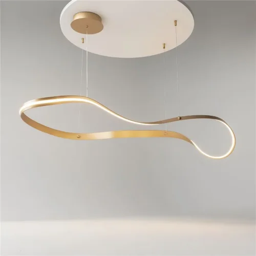 Подвесной светильник Plons 3000К 34Вт (Латунь) - фото 3