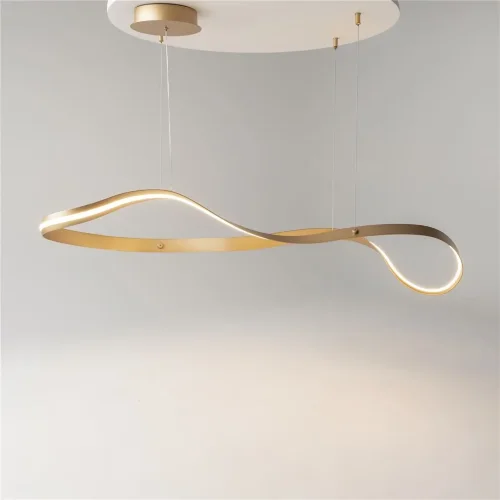 Подвесной светильник Plons 3000К 34Вт (Латунь) - фото 6