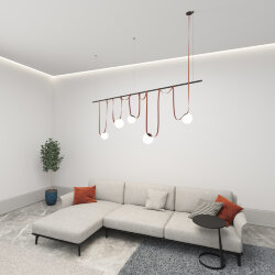 Комплект ременной трековой системы Belty на штанге Rod, Denkirs DK55SET06-02-DG