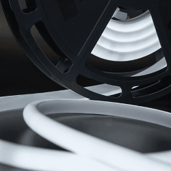 'Термостойкая cветодиодная лента SMD 2835, 180 LED/м, 12 Вт/м, 24В , IP68, Цвет: Холодный белый, NE8180-24-12-W-68 001946