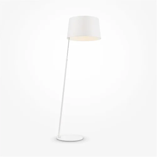 Напольный светильник (торшер) Bergamo E27х1 60Вт (Белый) - фото 2