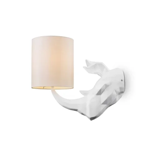 Настенный светильник (бра) Nashorn E14x1 (Белый) - фото 2