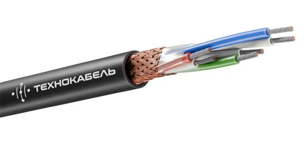 Кабель МКЭШВнг(А)-LS 3х2х0.75 500В (м) Технокабель 00-00155793 - фото