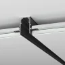 Slim Magnetic Шинопровод встраиваемый под ГКЛ 9,5мм черный (2м) 85209/00 85209/00 - фото