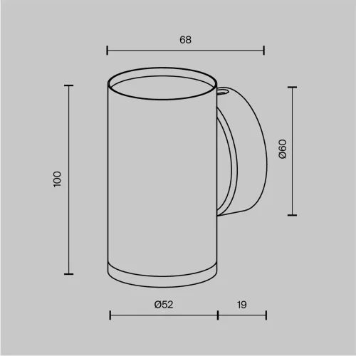 Настенный светильник (бра) FOCUS S GU10х1 10Вт IP 20 (Черный) - фото 8