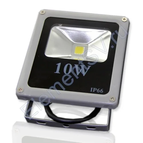 Светодиодный прожектор Slim (10W, 220V, White) - фото.