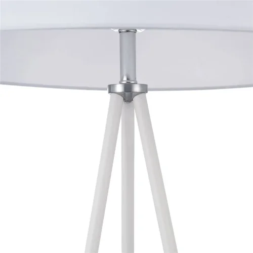 Торшеры выполнены в современном стиле в модной в этом сезоне монохромной цветовой гамме в форме треножников. Арматура изделий – из металла, а абажуры – из ткани. Несмотря на простой дизайн торшеры Bonita могут стать достойным дополнением интерьера кабинет