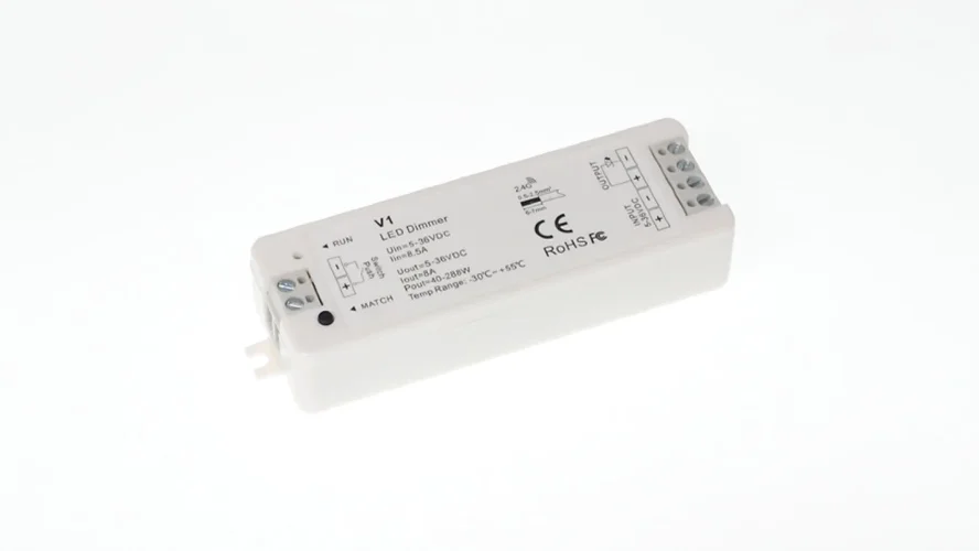 Диммер V1 IC1 DIM (5-36V, 1ch x 8A, 40/96/192/288W) - фото I