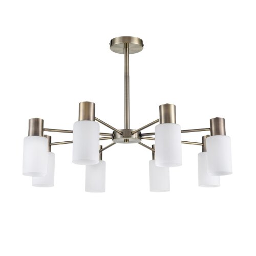 Люстра на штанге «LUMION» 8100/8C, серия: MAVE (крепление на планке). Фото 1.