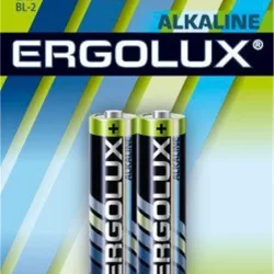 Элемент питания алкалиновый AA/LR6 1.5В Alkaline BL-2 (блист.2шт) Ergolux 11747