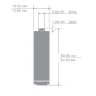Элемент питания алкалиновый AA/LR6 1.5В Alkaline BL-2 (блист.2шт) Ergolux 11747 - фото 2