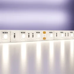 Светодиодная лента 12В 5050 14,4Вт/м 4000K 5м IP20 (Белый) 10129