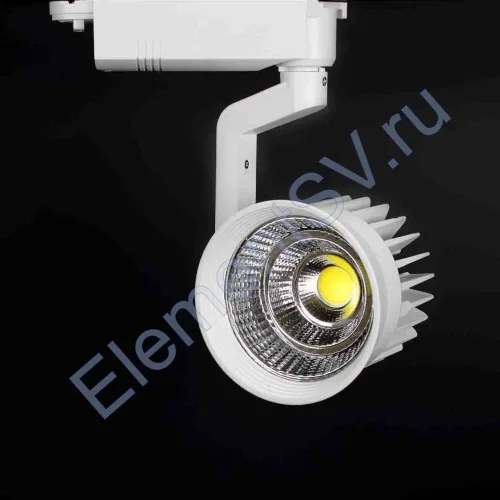 Светодиодный светильник трековый GDD-147 3L 3X12 (20W, Day White) - фото.