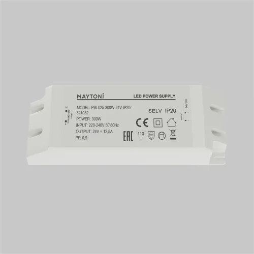 Источник напряжения PSL025 24В 300Вт IP20 821032 (Белый) 821032 - фото 2