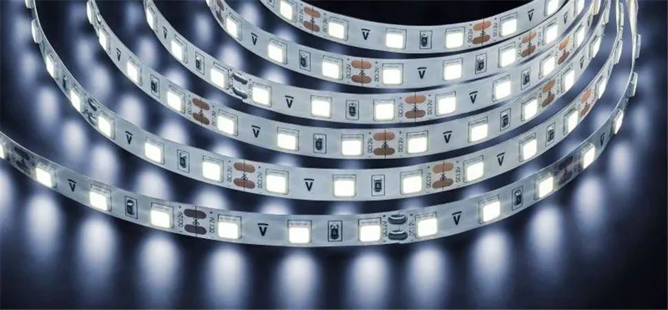 Лента светодиодная 71 768 NLS-5050CW60-14.4-IP20-12V R5 14.4Вт/м (уп.5м) Navigator 71768 - фото