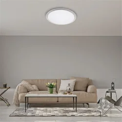 Светильник светодиодный декоративный PPB Planet Dim 72Вт 3000-6500К IP20 d570х78 настенно-потолочный бытовой с пультом JazzWay 5012134