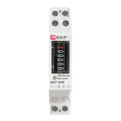 Счетчик SKAT 101М/1-5(40) SDM 1ф 5-40А модульный без поверки EKF 10105M