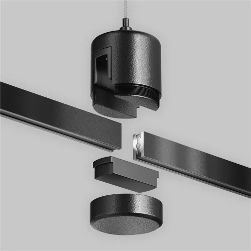 Подвес тросовый Hang с прямым коннектором питания Flarity черный (Черный) - фото 4