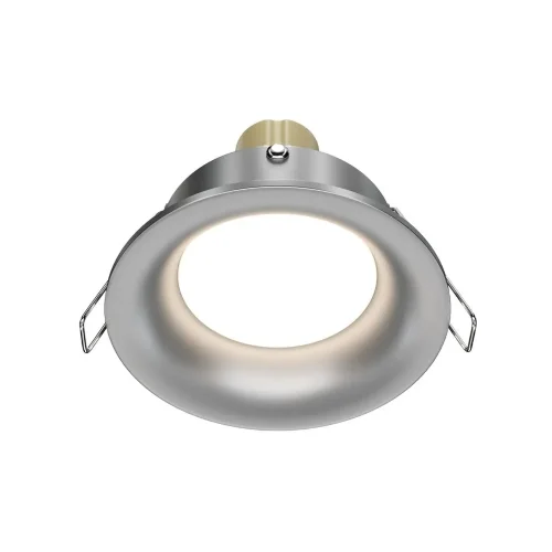 Встраиваемый светильник Slim GU10 1x50Вт (Серебро) - фото