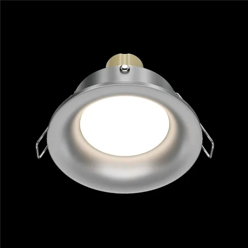 Встраиваемый светильник Slim GU10 1x50Вт (Серебро) - фото 8