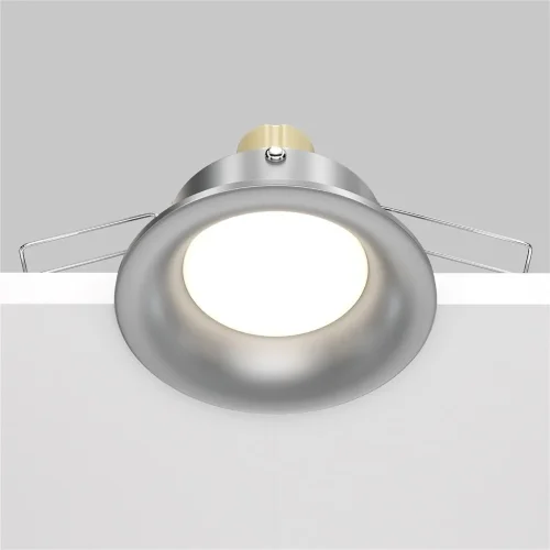 Встраиваемый светильник Изящность / Slim 1*GU10 10 Вт (Серебро) DL027-2-01-S - фото 10