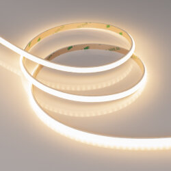 Светодиодная лента герметичная RTW-PW-А160-8mm 24V Warm3000 (10 W/m, IP66, 2835, 5m) (Arlight, Матовая) 041113