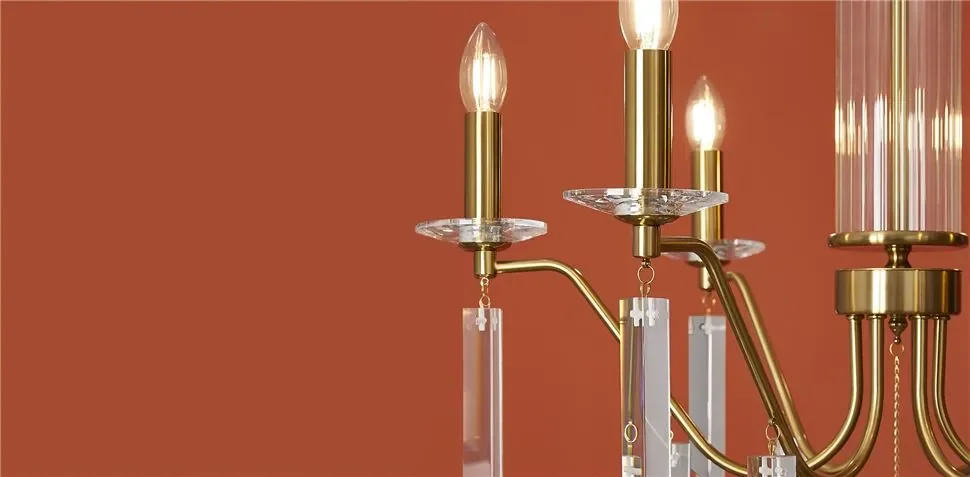 Подвесной светильник Freya FR2041PL-06BS (Латунь) - фото 16