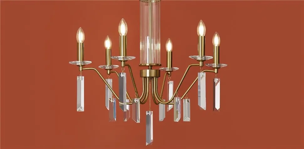 Подвесной светильник Freya FR2041PL-06BS (Латунь) - фото 14