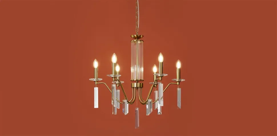 Подвесной светильник Урожай / Harvest (Латунь) FR2041PL-06BS - фото 13