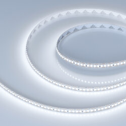 Светодиодная лента RT-А200-8mm 24V White6000-СХ1 (16 W/m, IP20, 5m) (Arlight, резка 1 светодиод) 046938
