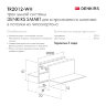 TR2012-WH Встраиваемый шинопровод SMART 2м под ГКЛ, белый. Фото 5