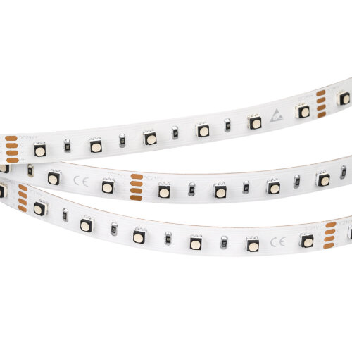 Светодиодная лента MINI-F60-10mm 24V RGB (14.4 W/m, IP20, 3535, 5m) (Arlight, Открытый) - фото 2