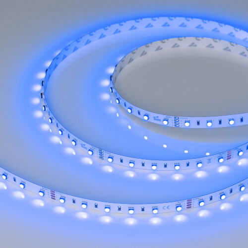 Светодиодная лента MINI-F60-10mm 24V RGB (14.4 W/m, IP20, 3535, 5m) (Arlight, Открытый) - фото 5