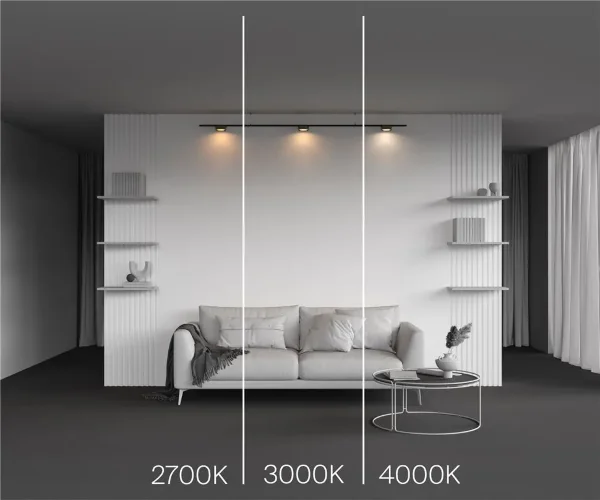 Трековый светильник Zon Levity 3000К 12Вт 100° (Черный) - фото 8