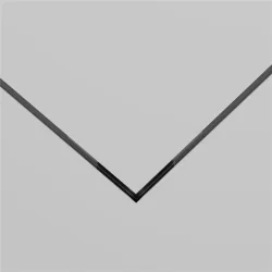 Коннектор угловой встраиваемый под ГКЛ 9,5 мм Levity (Черный)