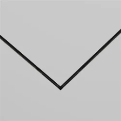 Коннектор угловой встраиваемый под ГКЛ 9,5 мм Levity (Черный)