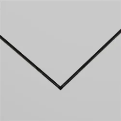 Коннектор угловой встраиваемый под ГКЛ 9,5 мм Levity (Черный) TRA184CL-12B