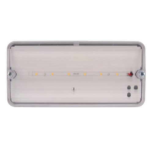 ULW-K25A 6W-4000K IP65 WHITE Светильник светодиодный влагозащищенный, Белый свет 4000K, 660Лм, Размер 220x105x50мм, Корпус белый - фото 1