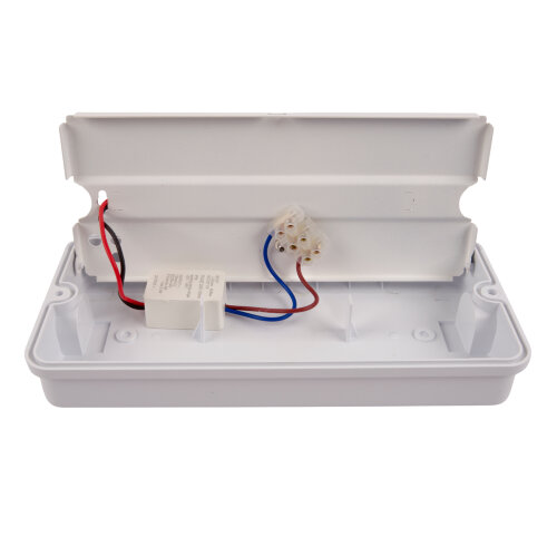 ULW-K25A 6W-4000K IP65 WHITE Светильник светодиодный влагозащищенный, Белый свет 4000K, 660Лм, Размер 220x105x50мм, Корпус белый - фото 4