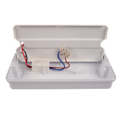 ULW-K25A 6W-4000K IP65 WHITE Светильник светодиодный влагозащищенный, Белый свет 4000K, 660Лм, Размер 220x105x50мм, Корпус белый