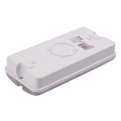 ULW-K25A 6W-4000K IP65 WHITE Светильник светодиодный влагозащищенный, Белый свет 4000K, 660Лм, Размер 220x105x50мм, Корпус белый - фото 6
